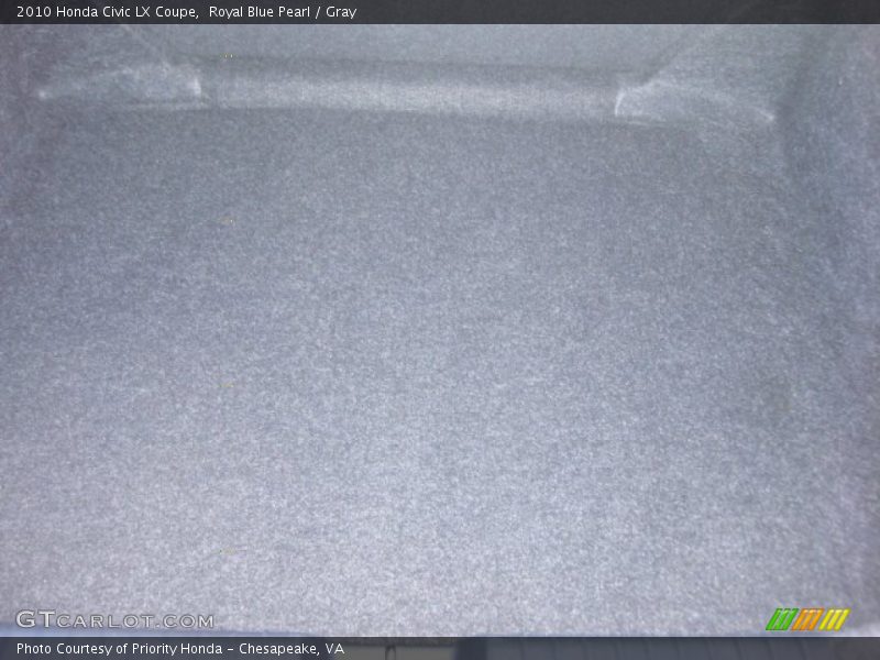 Royal Blue Pearl / Gray 2010 Honda Civic LX Coupe