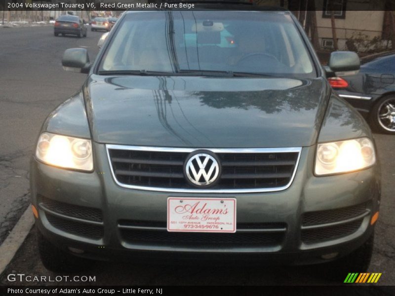Reed Green Metallic / Pure Beige 2004 Volkswagen Touareg V6