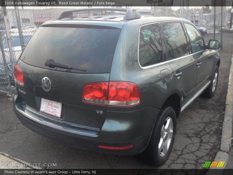 Reed Green Metallic / Pure Beige 2004 Volkswagen Touareg V6
