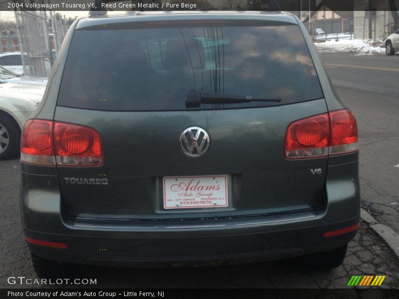 Reed Green Metallic / Pure Beige 2004 Volkswagen Touareg V6