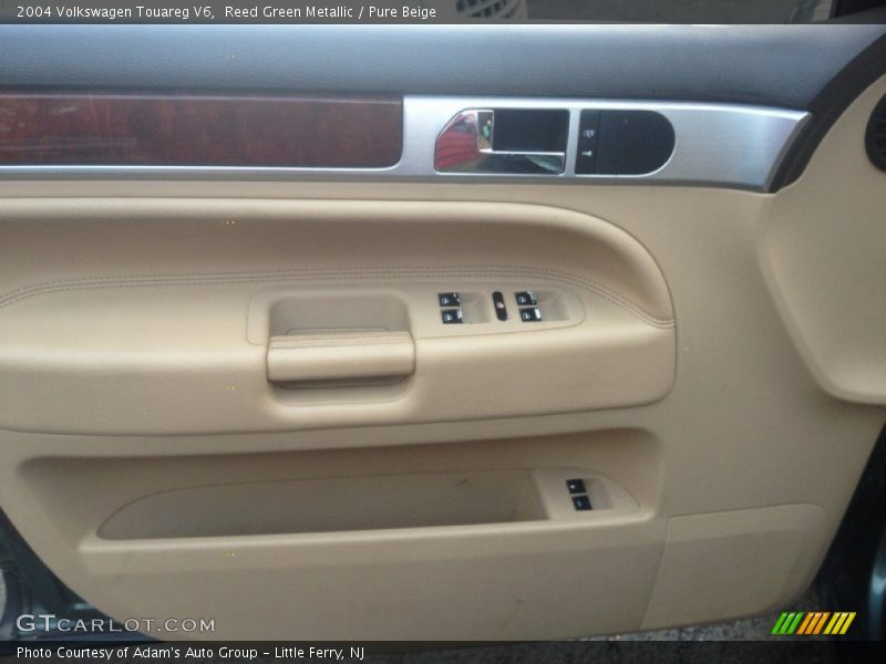 Reed Green Metallic / Pure Beige 2004 Volkswagen Touareg V6