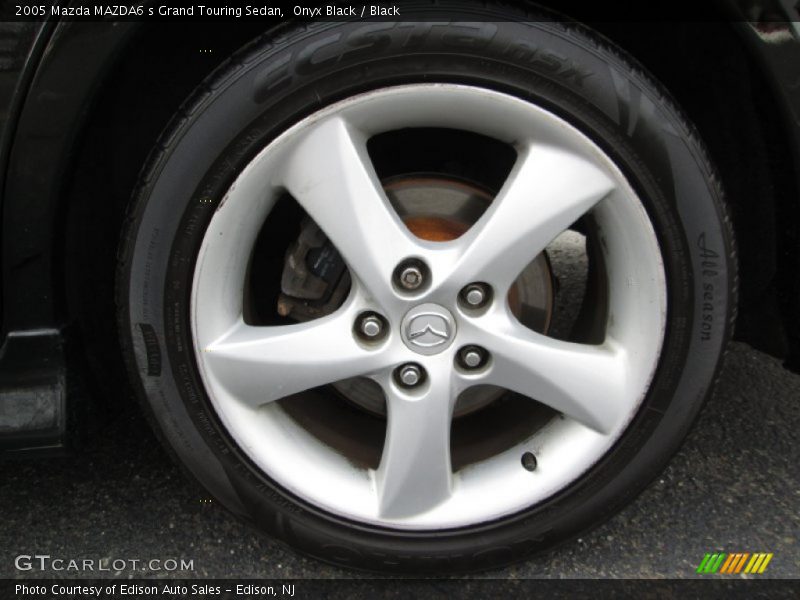 Onyx Black / Black 2005 Mazda MAZDA6 s Grand Touring Sedan