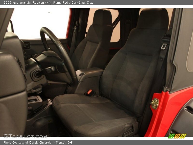 Flame Red / Dark Slate Gray 2006 Jeep Wrangler Rubicon 4x4