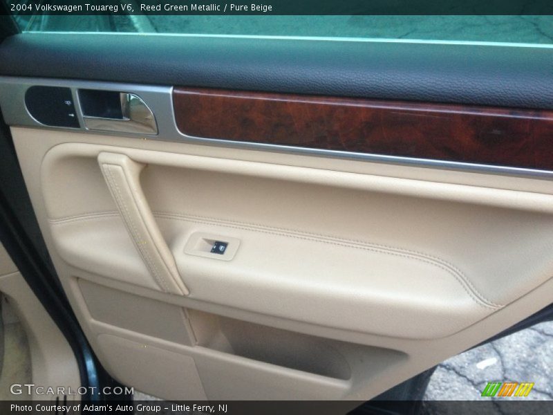 Reed Green Metallic / Pure Beige 2004 Volkswagen Touareg V6