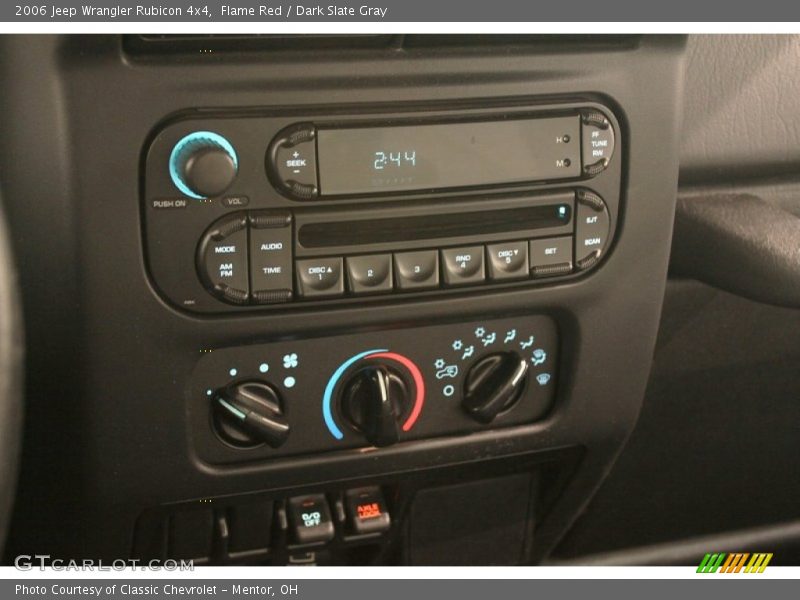 Flame Red / Dark Slate Gray 2006 Jeep Wrangler Rubicon 4x4