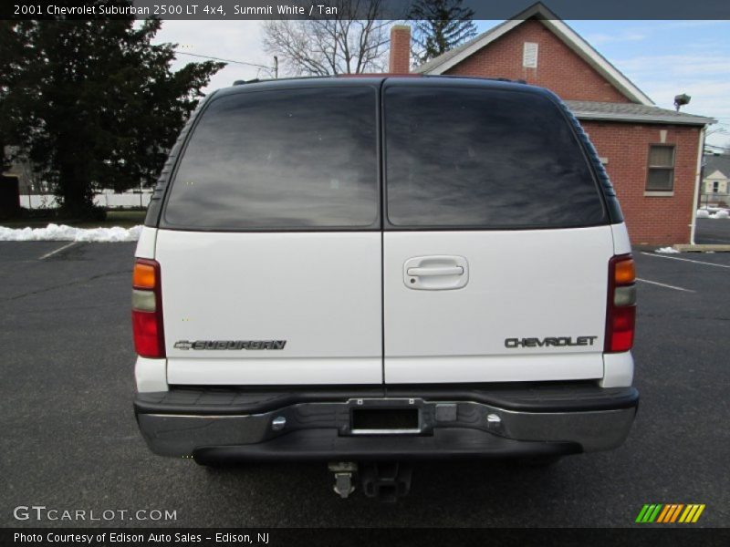 Summit White / Tan 2001 Chevrolet Suburban 2500 LT 4x4