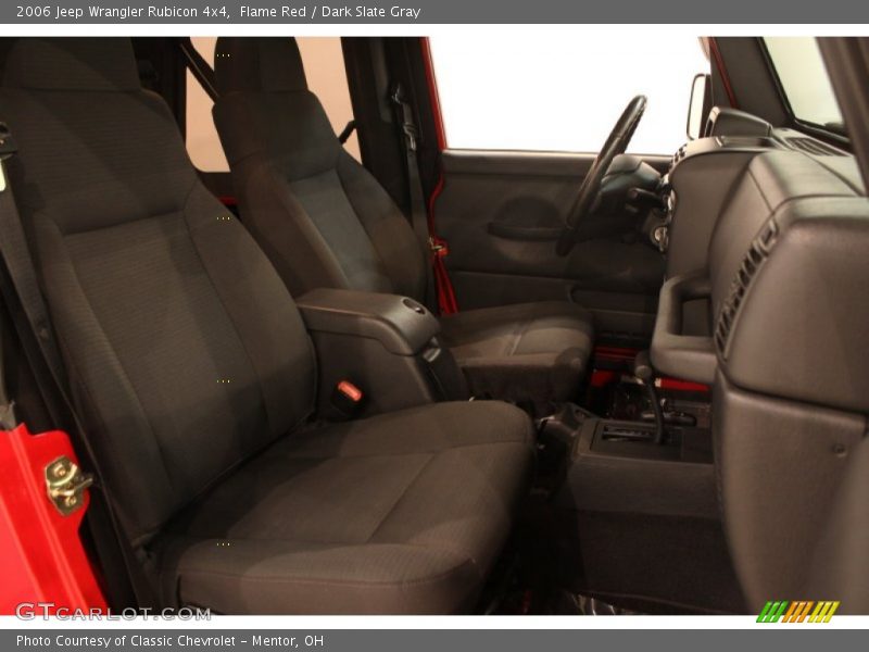 Flame Red / Dark Slate Gray 2006 Jeep Wrangler Rubicon 4x4