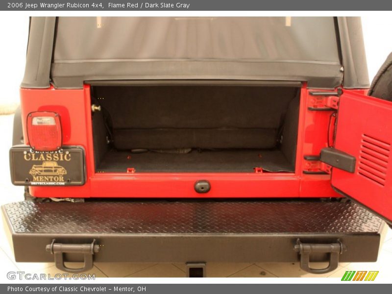 Flame Red / Dark Slate Gray 2006 Jeep Wrangler Rubicon 4x4