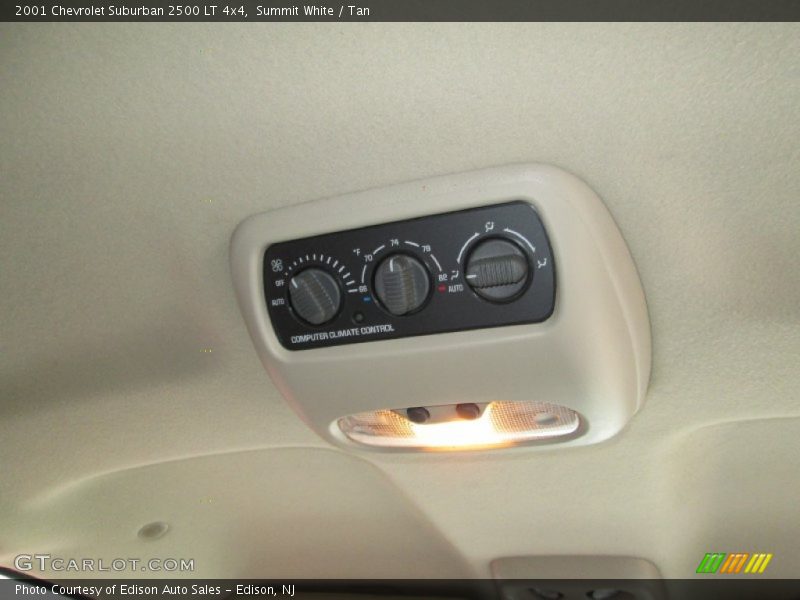 Summit White / Tan 2001 Chevrolet Suburban 2500 LT 4x4