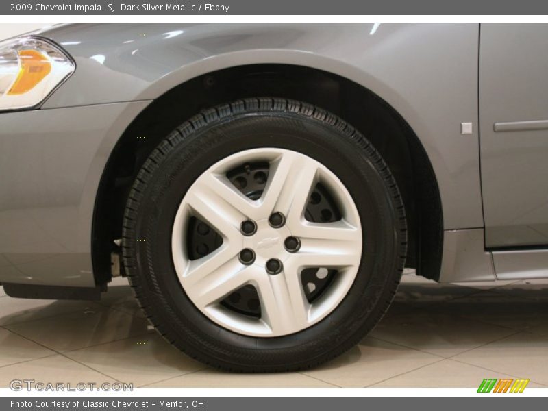 Dark Silver Metallic / Ebony 2009 Chevrolet Impala LS