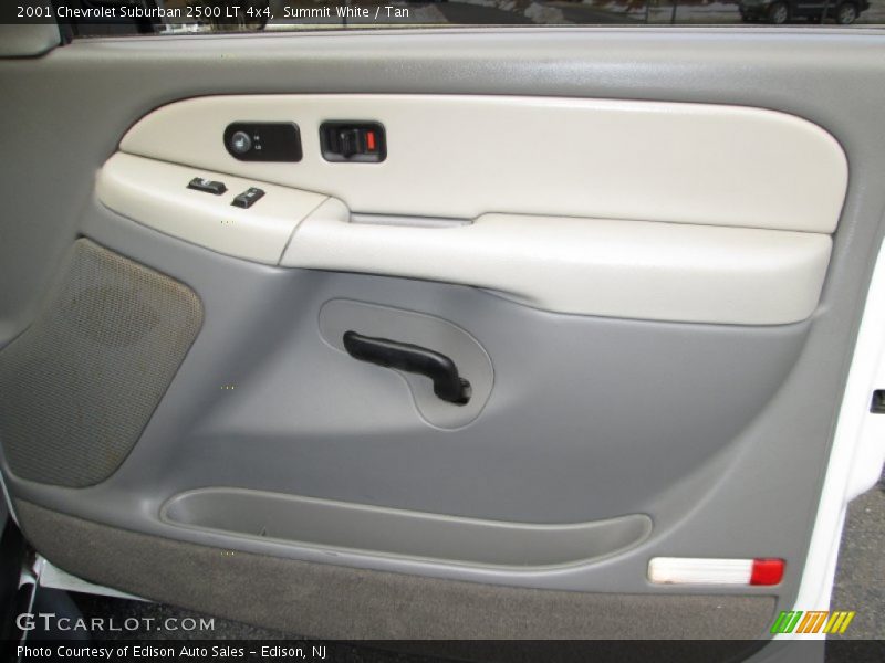 Summit White / Tan 2001 Chevrolet Suburban 2500 LT 4x4
