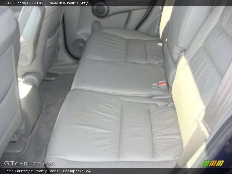 Royal Blue Pearl / Gray 2010 Honda CR-V EX-L