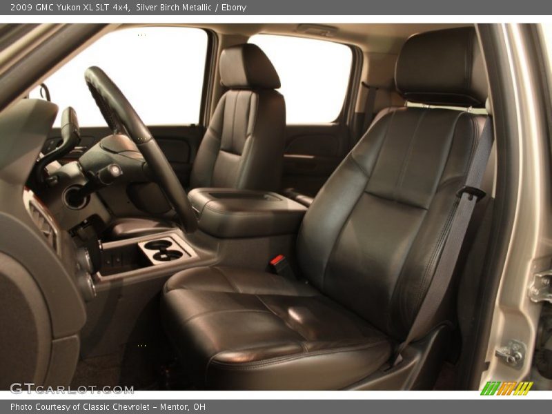 Silver Birch Metallic / Ebony 2009 GMC Yukon XL SLT 4x4