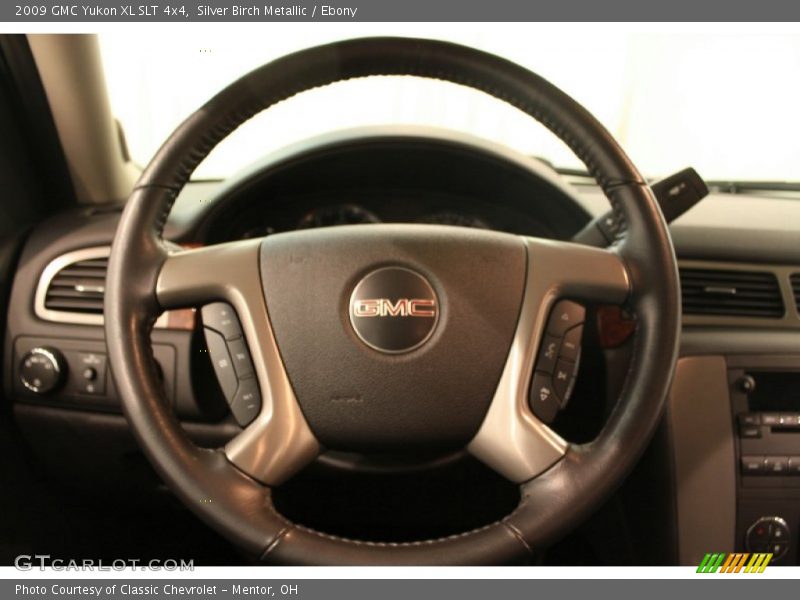 Silver Birch Metallic / Ebony 2009 GMC Yukon XL SLT 4x4