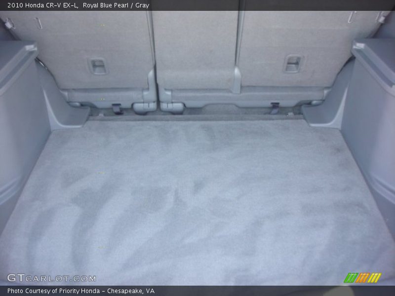 Royal Blue Pearl / Gray 2010 Honda CR-V EX-L