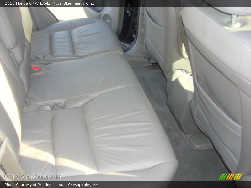 Royal Blue Pearl / Gray 2010 Honda CR-V EX-L