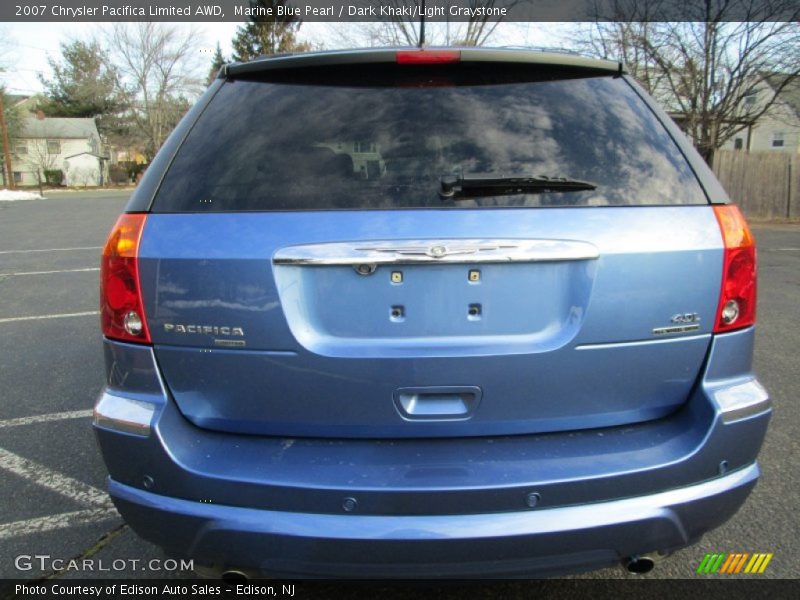 Marine Blue Pearl / Dark Khaki/Light Graystone 2007 Chrysler Pacifica Limited AWD