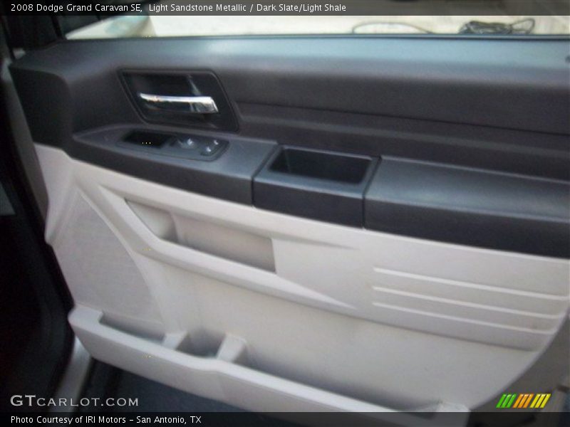 Light Sandstone Metallic / Dark Slate/Light Shale 2008 Dodge Grand Caravan SE