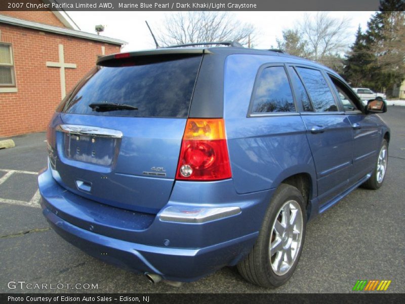 Marine Blue Pearl / Dark Khaki/Light Graystone 2007 Chrysler Pacifica Limited AWD