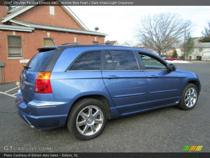 Marine Blue Pearl / Dark Khaki/Light Graystone 2007 Chrysler Pacifica Limited AWD