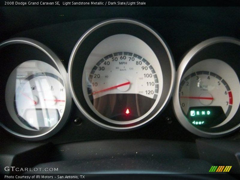 Light Sandstone Metallic / Dark Slate/Light Shale 2008 Dodge Grand Caravan SE
