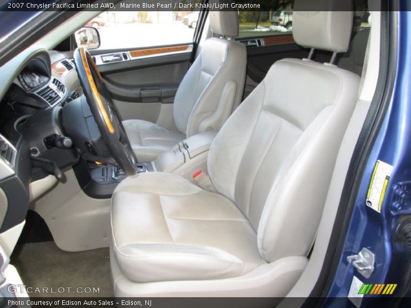Marine Blue Pearl / Dark Khaki/Light Graystone 2007 Chrysler Pacifica Limited AWD