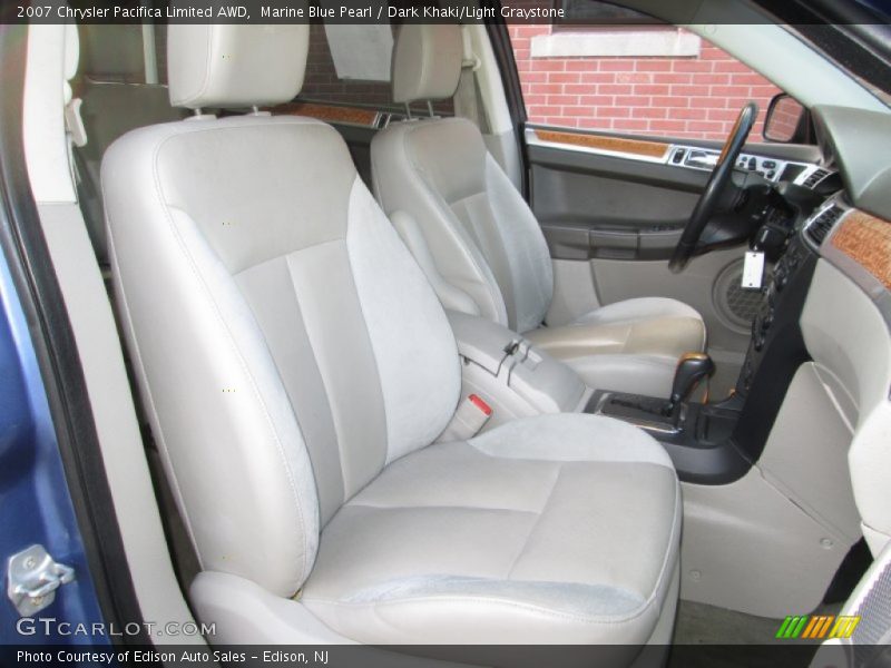 Marine Blue Pearl / Dark Khaki/Light Graystone 2007 Chrysler Pacifica Limited AWD