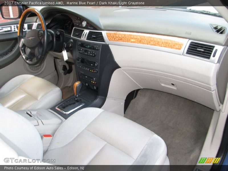 Marine Blue Pearl / Dark Khaki/Light Graystone 2007 Chrysler Pacifica Limited AWD