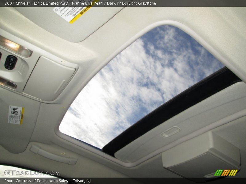Marine Blue Pearl / Dark Khaki/Light Graystone 2007 Chrysler Pacifica Limited AWD