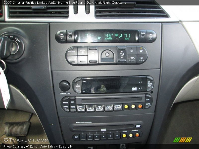 Marine Blue Pearl / Dark Khaki/Light Graystone 2007 Chrysler Pacifica Limited AWD