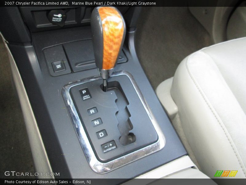 Marine Blue Pearl / Dark Khaki/Light Graystone 2007 Chrysler Pacifica Limited AWD