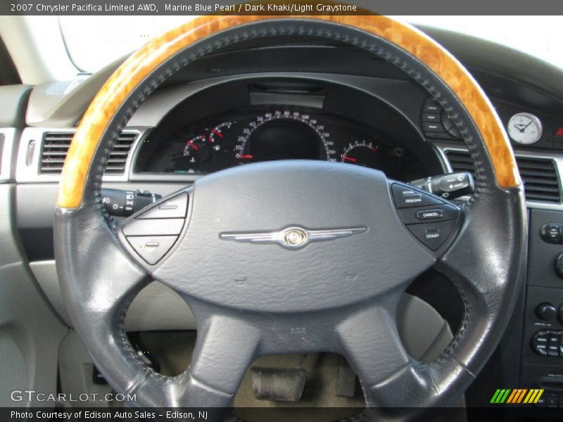 Marine Blue Pearl / Dark Khaki/Light Graystone 2007 Chrysler Pacifica Limited AWD