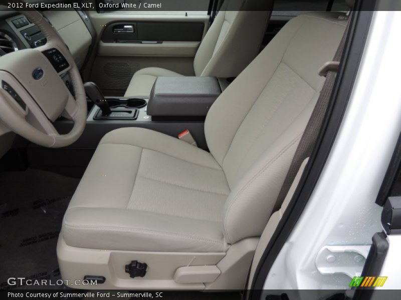 Oxford White / Camel 2012 Ford Expedition EL XLT