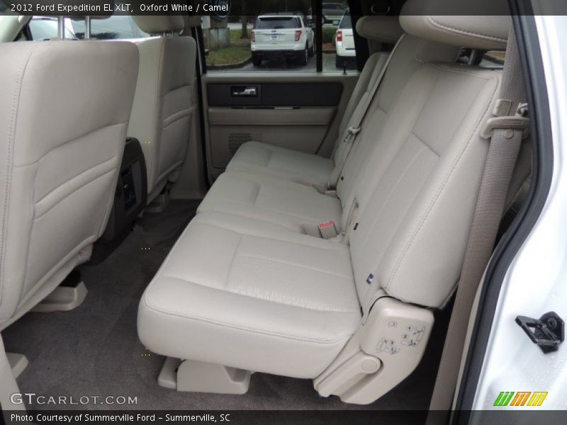 Oxford White / Camel 2012 Ford Expedition EL XLT