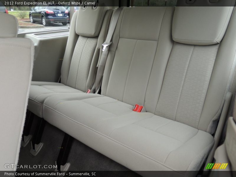 Oxford White / Camel 2012 Ford Expedition EL XLT