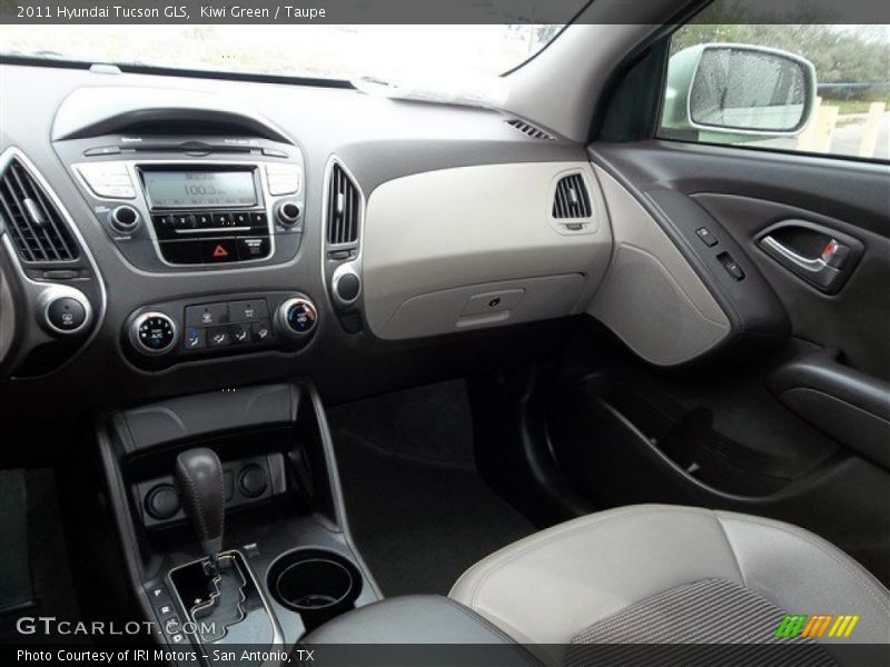 Kiwi Green / Taupe 2011 Hyundai Tucson GLS