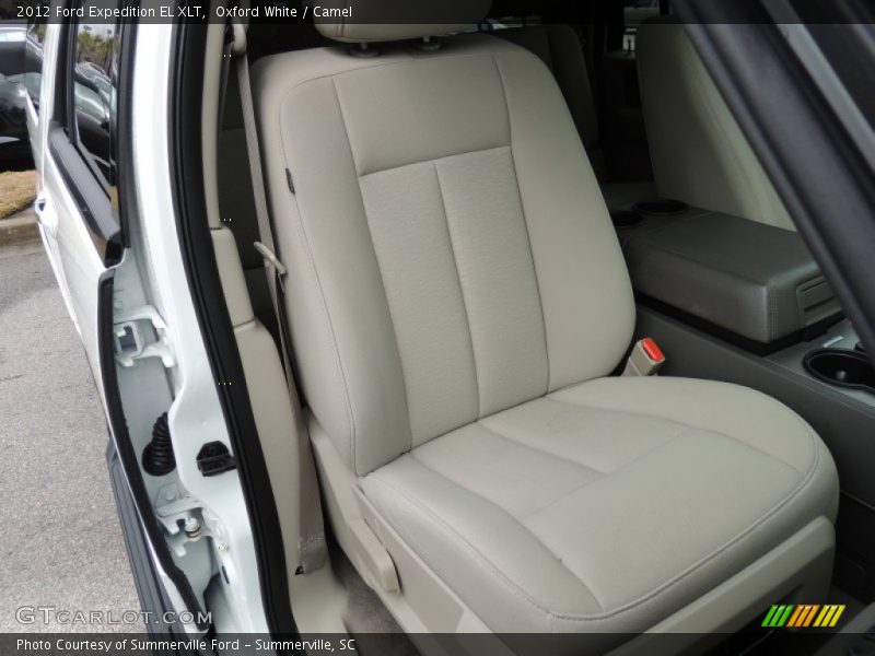 Oxford White / Camel 2012 Ford Expedition EL XLT