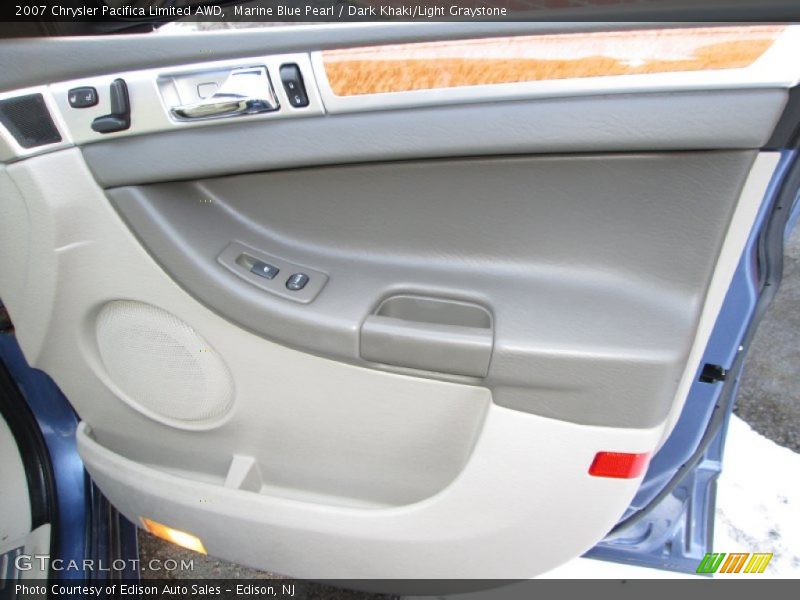Marine Blue Pearl / Dark Khaki/Light Graystone 2007 Chrysler Pacifica Limited AWD