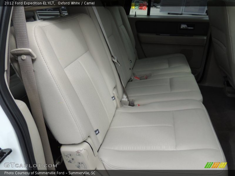 Oxford White / Camel 2012 Ford Expedition EL XLT