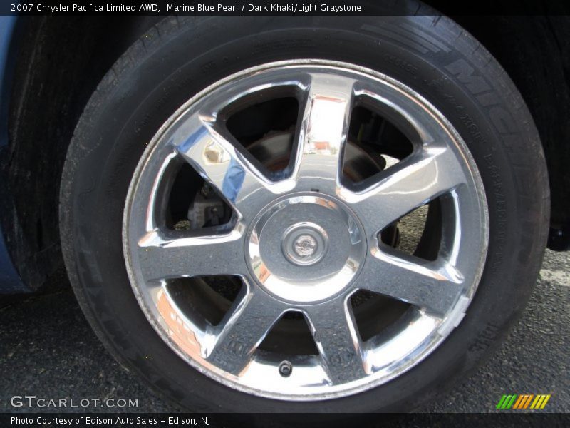 Marine Blue Pearl / Dark Khaki/Light Graystone 2007 Chrysler Pacifica Limited AWD
