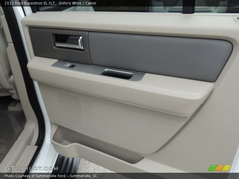 Oxford White / Camel 2012 Ford Expedition EL XLT