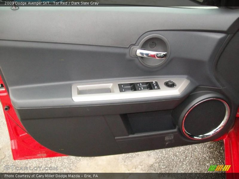Tor Red / Dark Slate Gray 2009 Dodge Avenger SXT