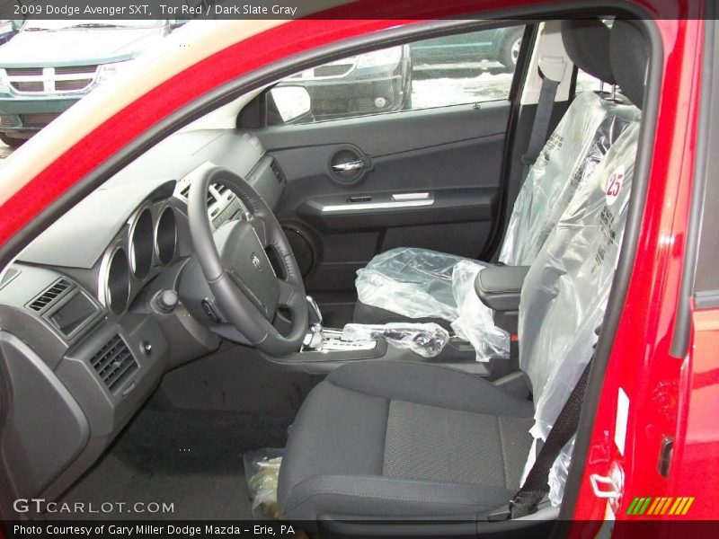 Tor Red / Dark Slate Gray 2009 Dodge Avenger SXT