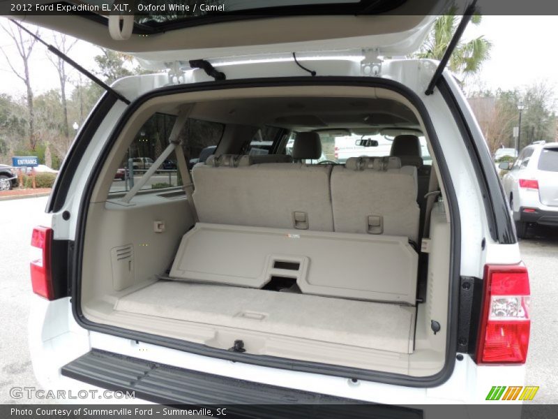 Oxford White / Camel 2012 Ford Expedition EL XLT
