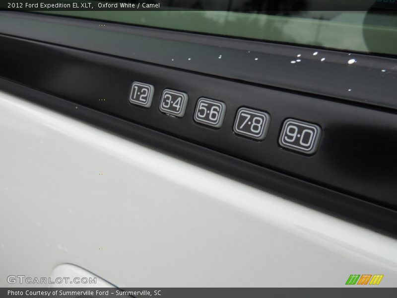 Oxford White / Camel 2012 Ford Expedition EL XLT