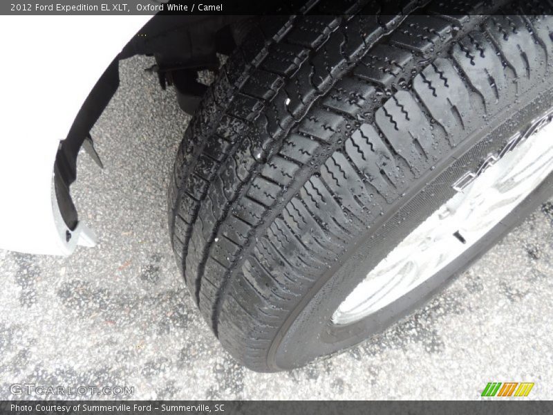 Oxford White / Camel 2012 Ford Expedition EL XLT