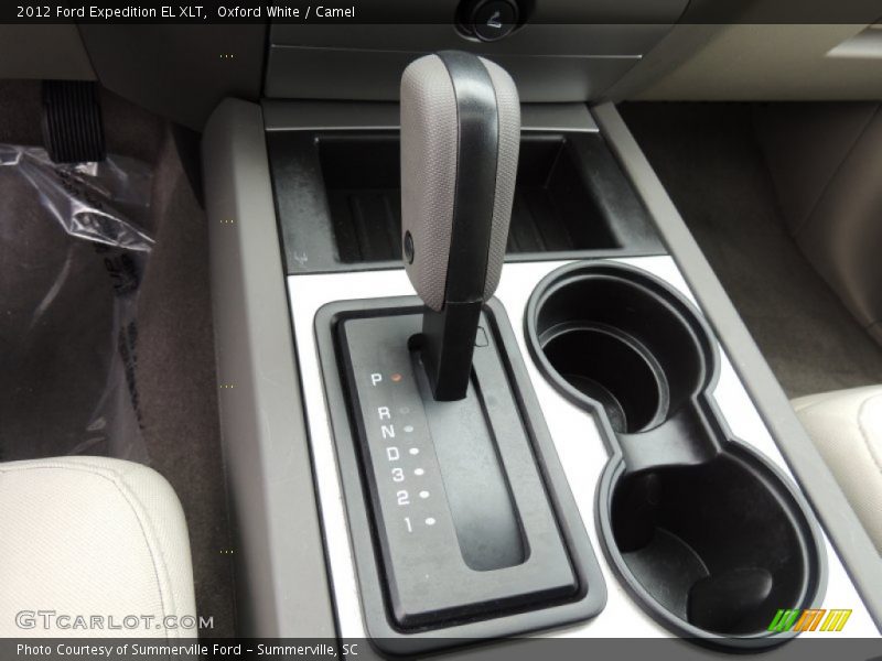 Oxford White / Camel 2012 Ford Expedition EL XLT