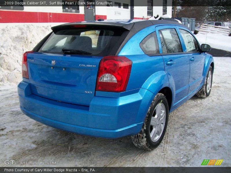 Surf Blue Pearl / Dark Slate Gray/Blue 2009 Dodge Caliber SXT