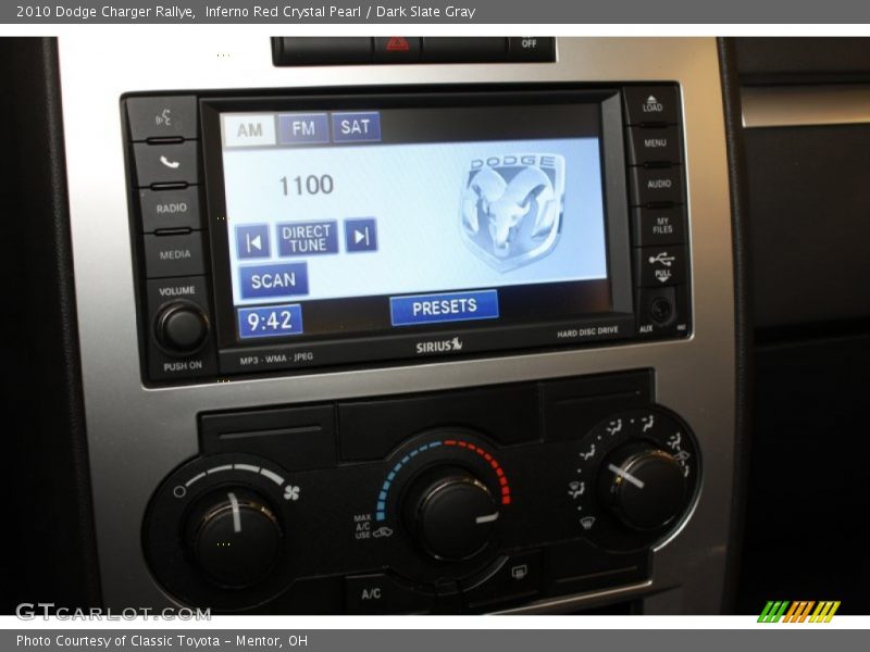 Inferno Red Crystal Pearl / Dark Slate Gray 2010 Dodge Charger Rallye