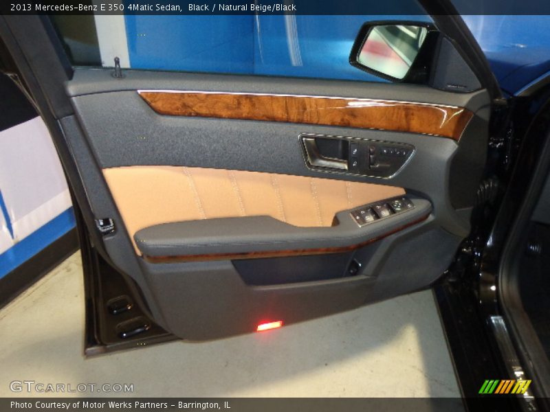 Black / Natural Beige/Black 2013 Mercedes-Benz E 350 4Matic Sedan